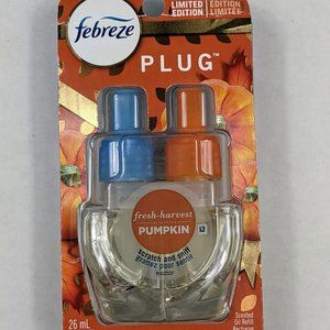 Febreze Plug Limited Edition Fresh-Harvest Pumpkin Scented Oil Refill
